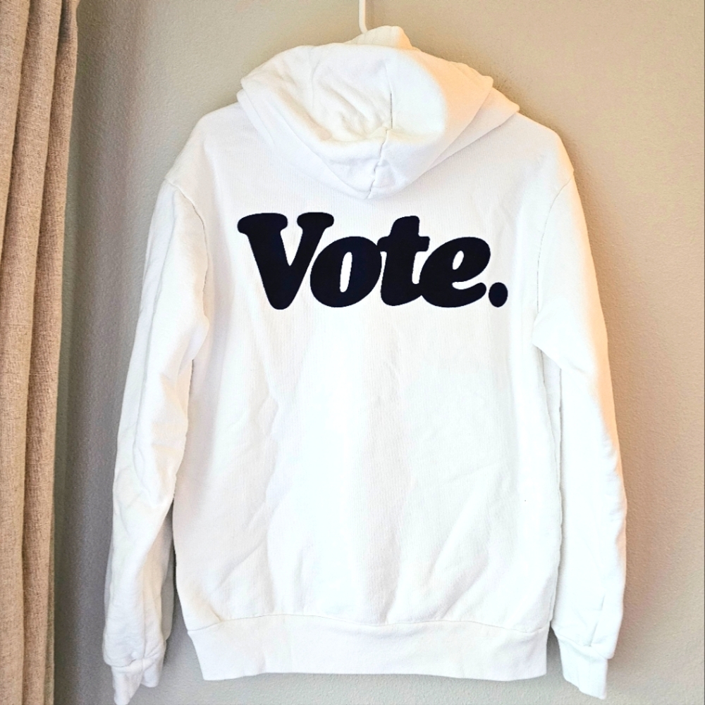 NWOT Talentless VOTE Hoodie - Small (unisex)